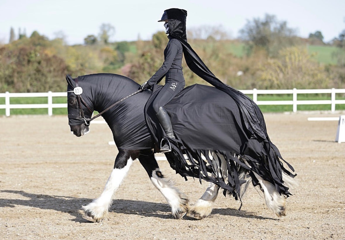 MPL BLACK All-in-One Black Riding Leggings