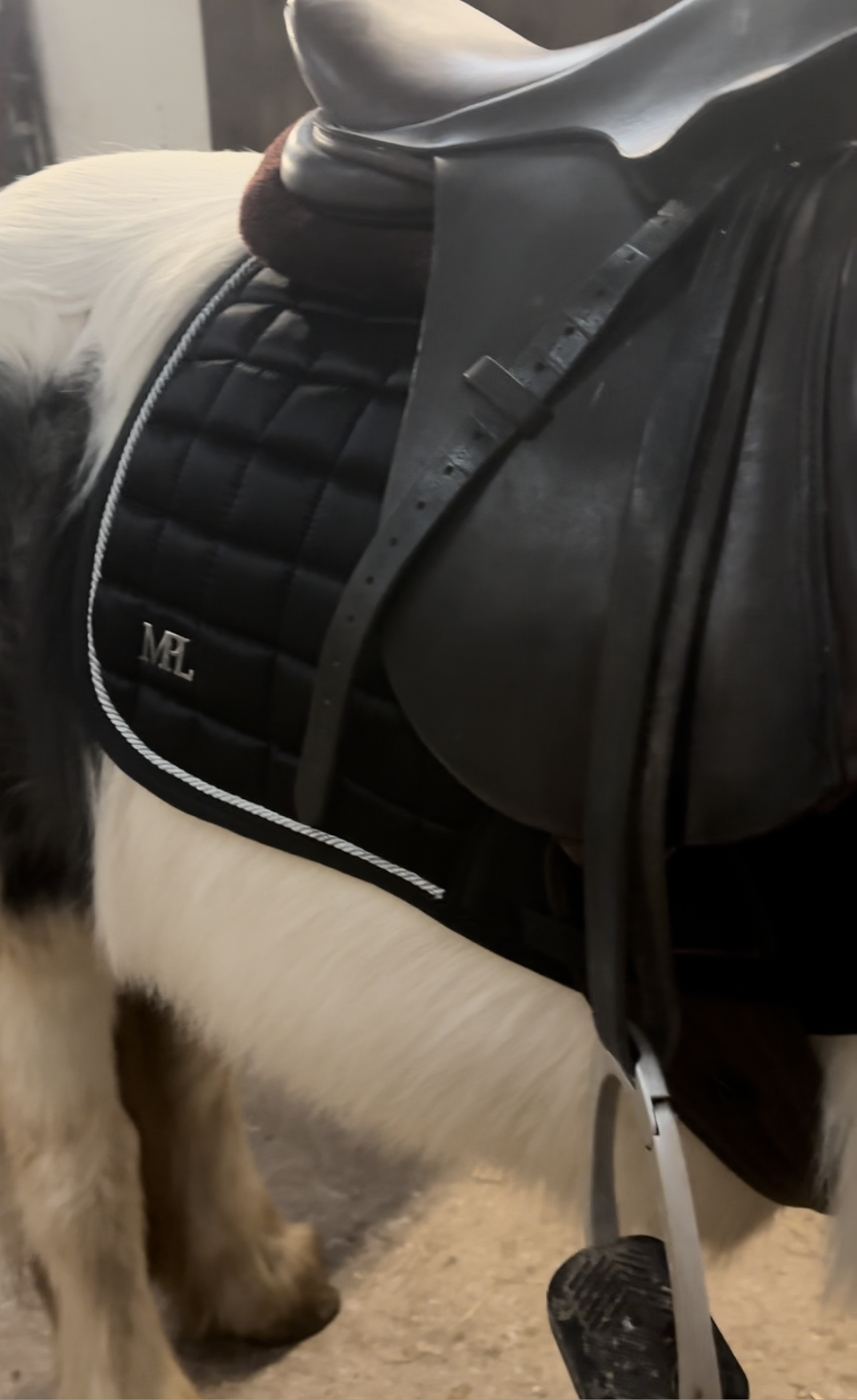 MPL’s Satin Luxe ONYX Saddle pads
