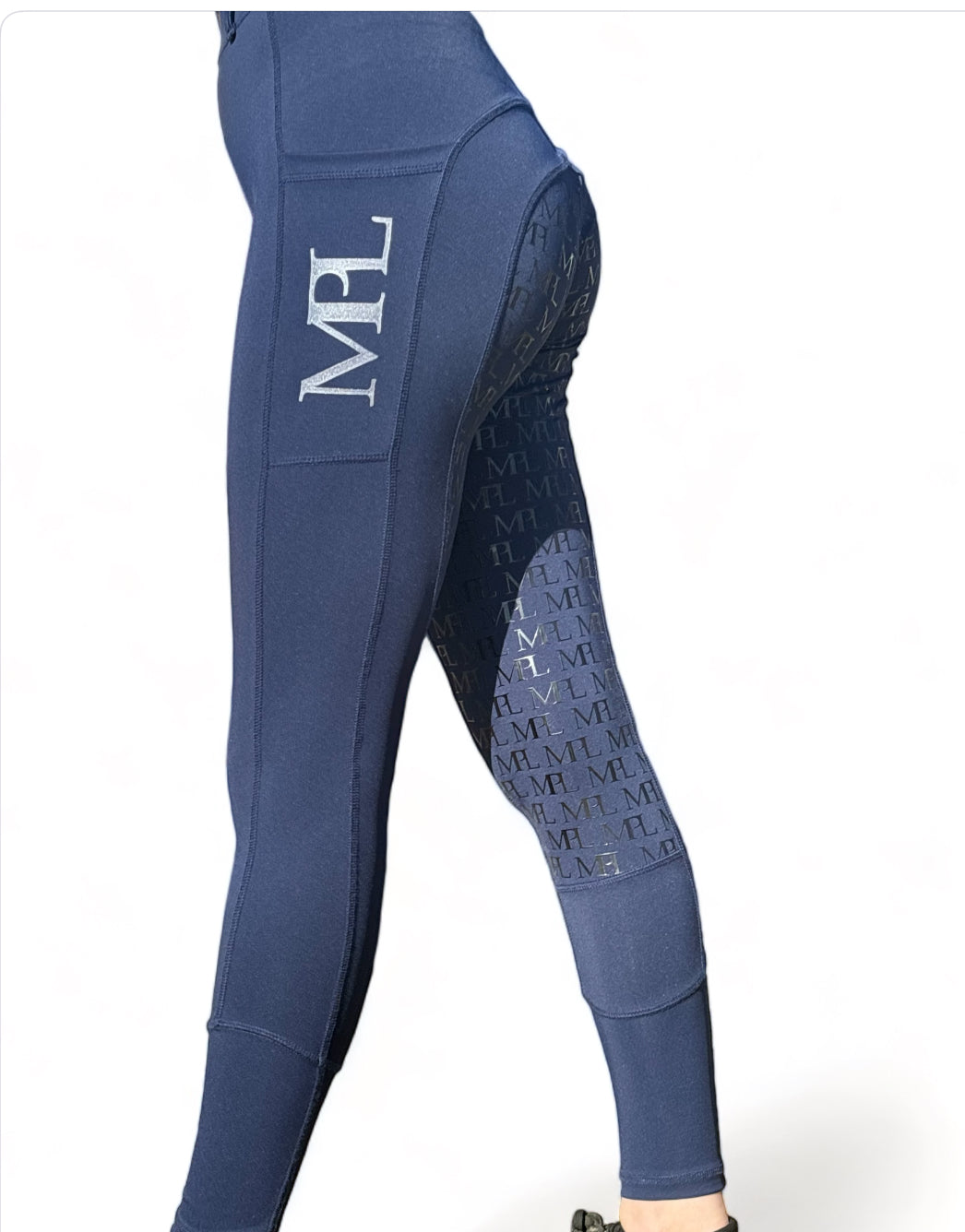 MPL Navy All-in-One Riding Leggings