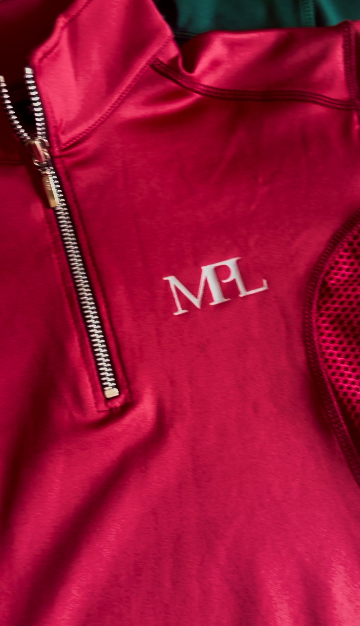 LIMITED EDITION Crimson Air-tech short sleeve Baselayer