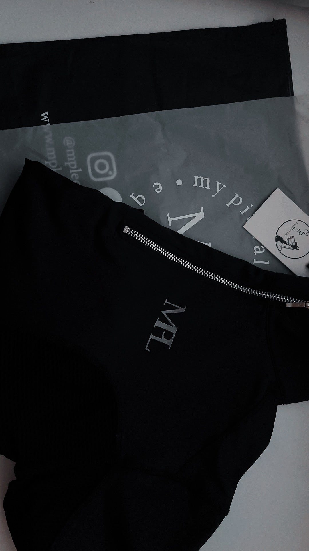 LIMITED EDITION-MPL Black short sleeved air tech Baselayer