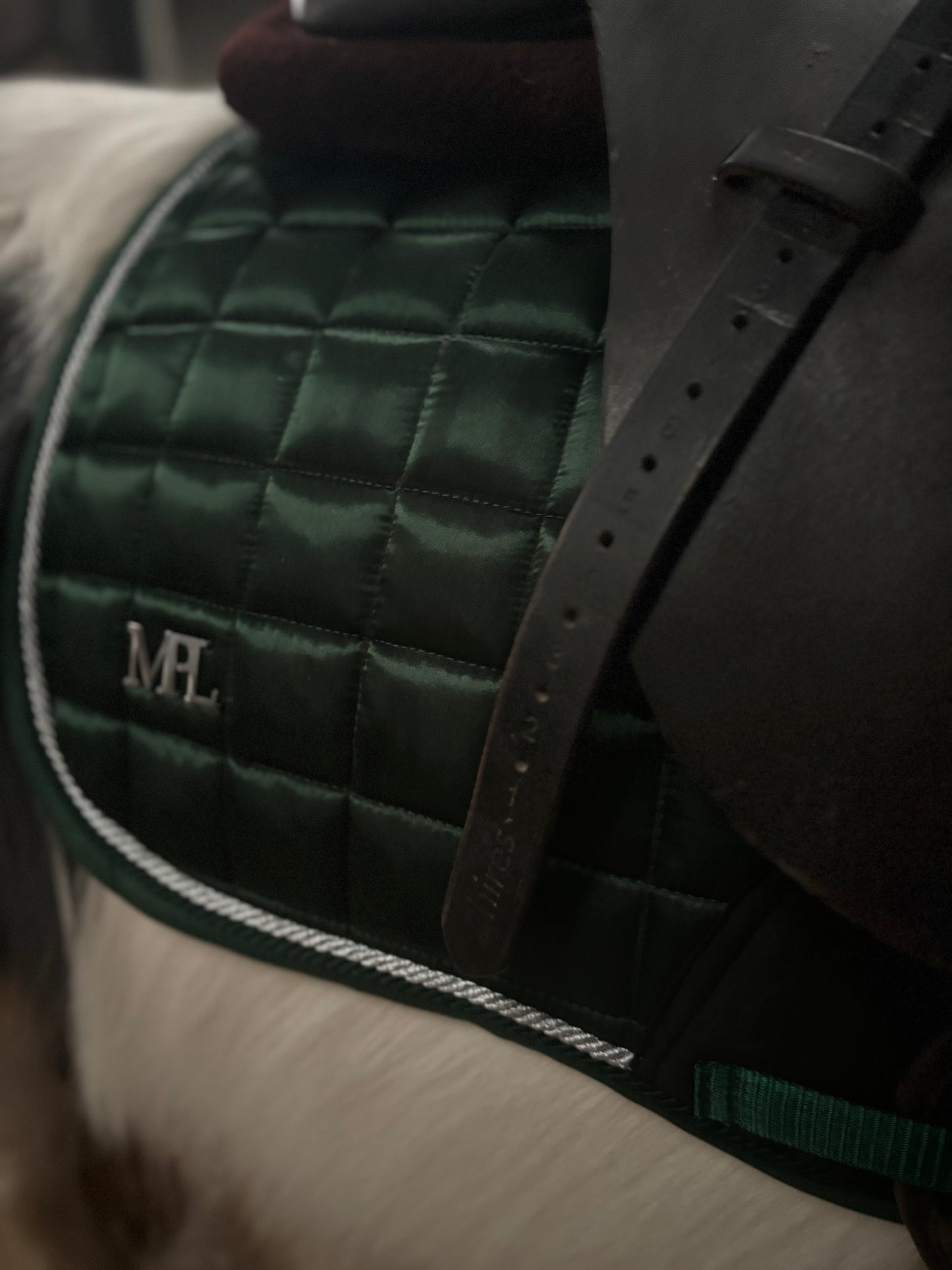 MPL’s Satin Luxe JUNIPER Saddle pads