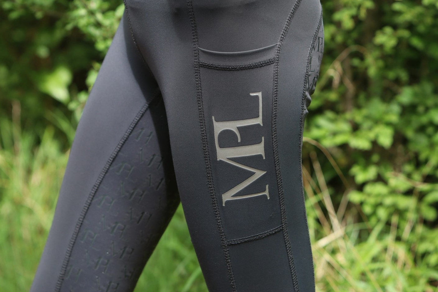 MPL GREY All-in-One Riding Leggings