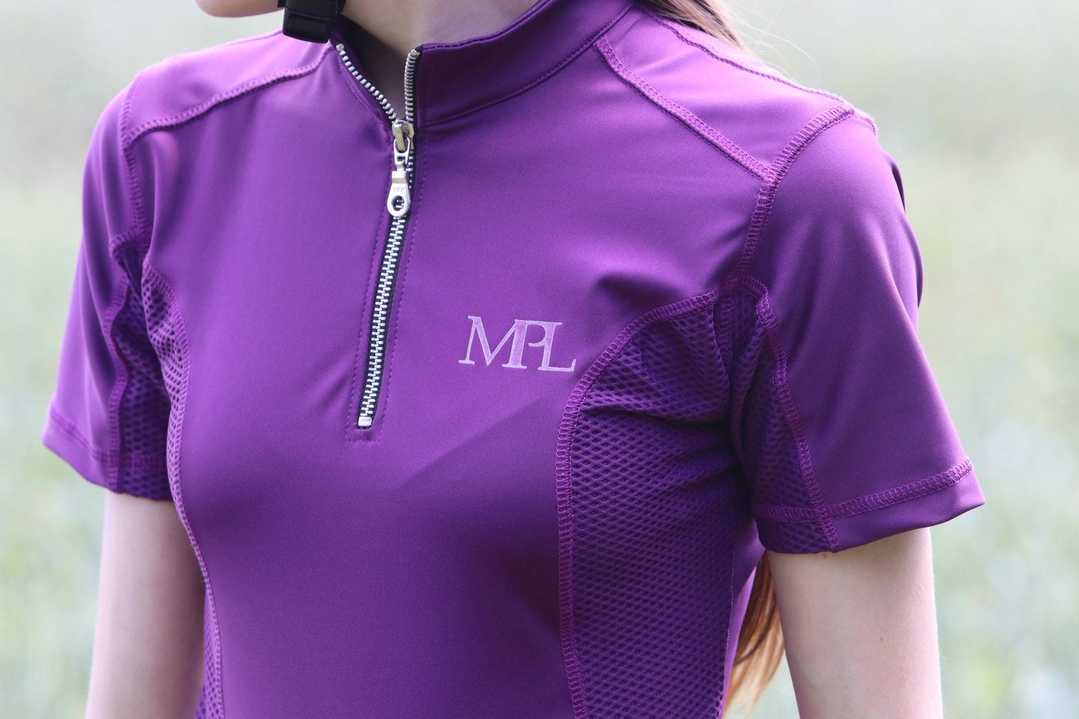 Purple Ivy Air-tech short sleeve Baselayer