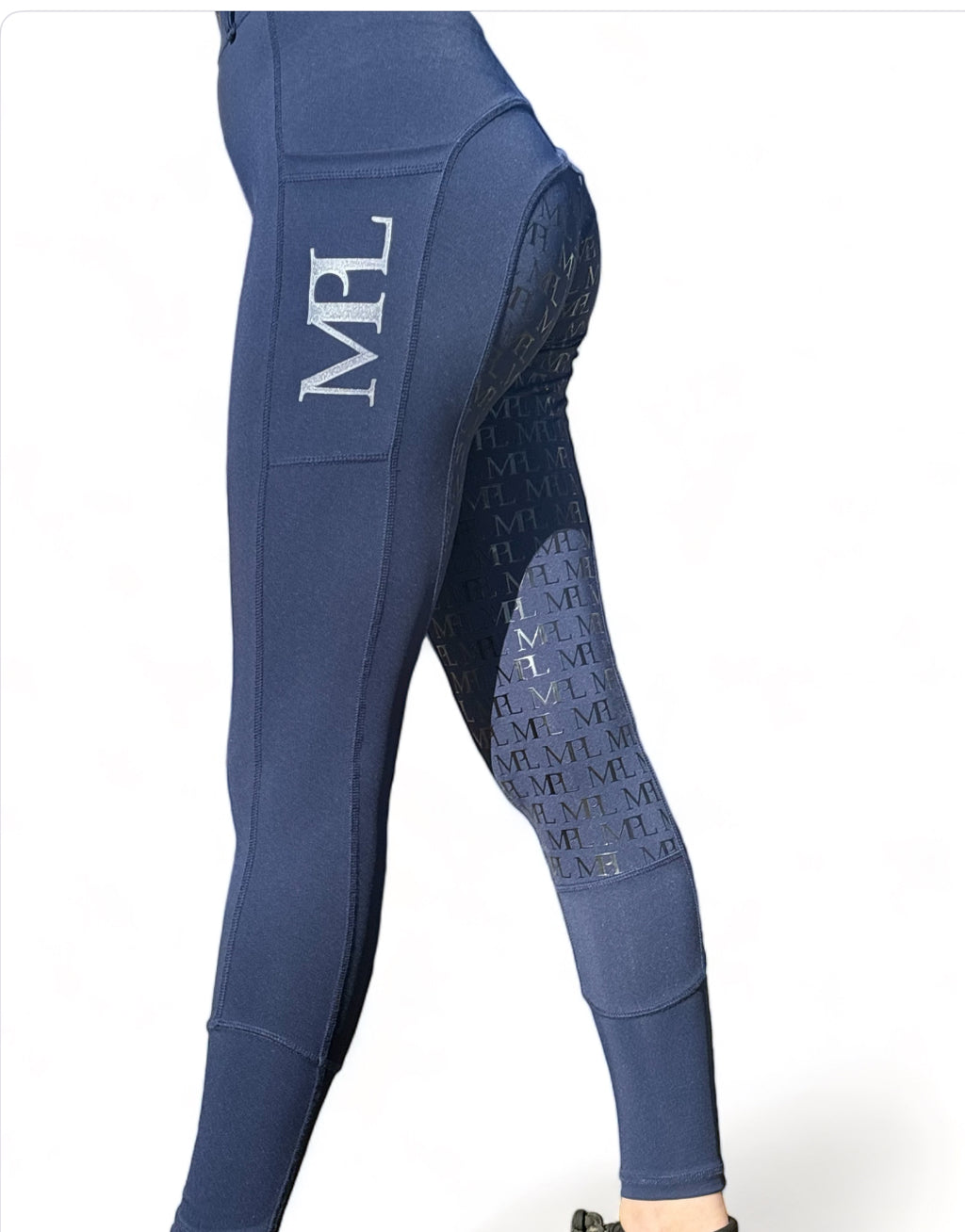 MPL Navy All-in-One Riding Leggings
