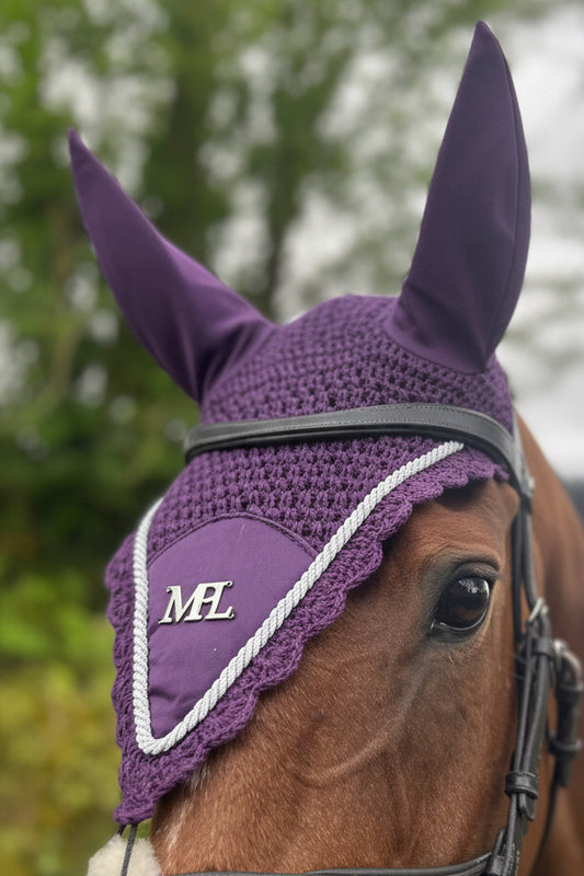 MPL’s Luxe Purple Ear Bonnet