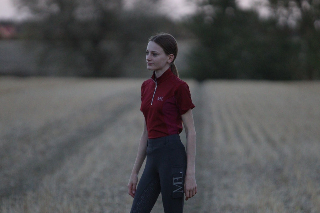 LIMITED EDITION Crimson Air-tech short sleeve Baselayer