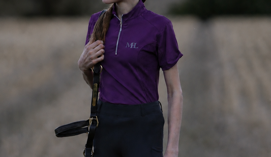 Purple Ivy Air-tech short sleeve Baselayer