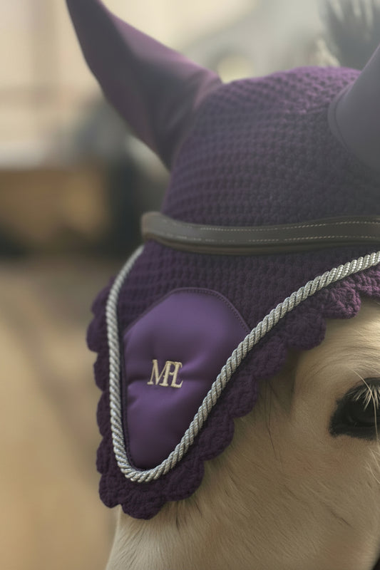 MPL’s Luxe Purple Ear Bonnet