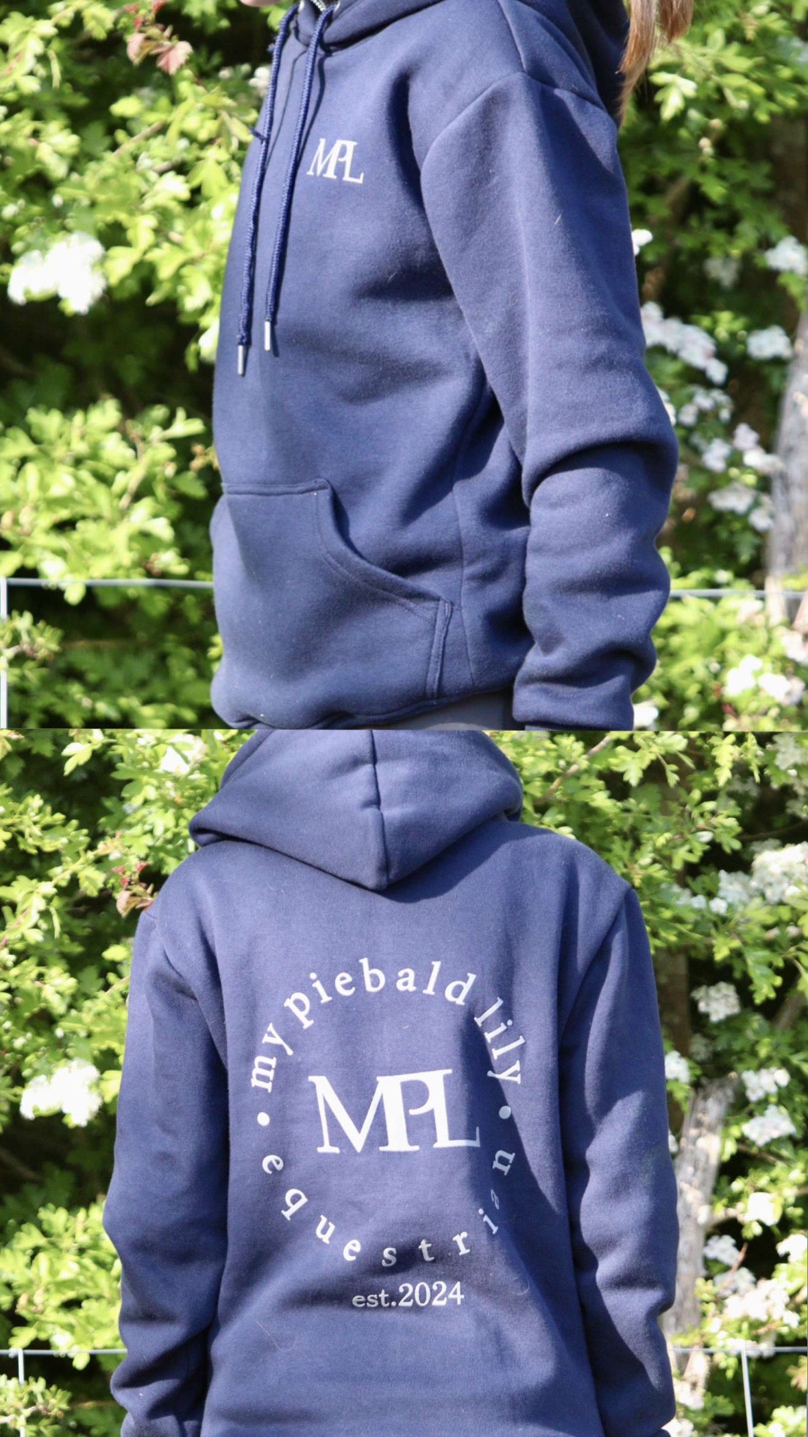 MPL Organic Insulated NAVY Hoodie