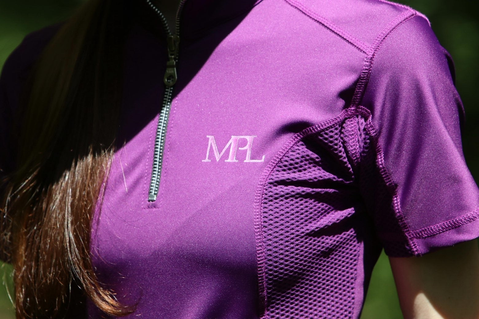 Purple Ivy Air-tech short sleeve Baselayer