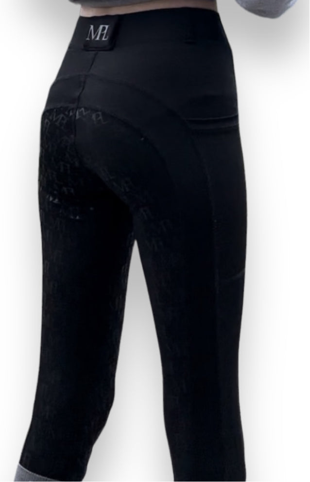 MPL All-in-One Black Riding Leggings