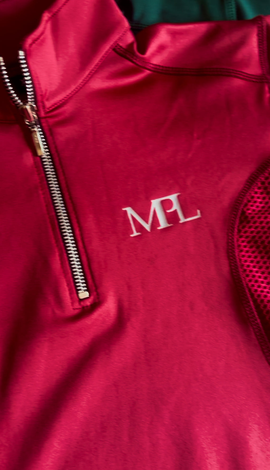 LIMITED EDITION Crimson Air-tech short sleeve Baselayer