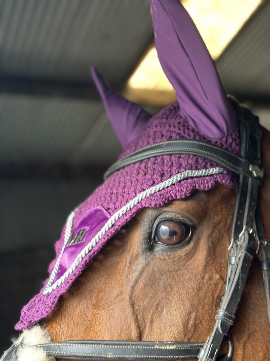 MPL’s Luxe Purple Ear Bonnet