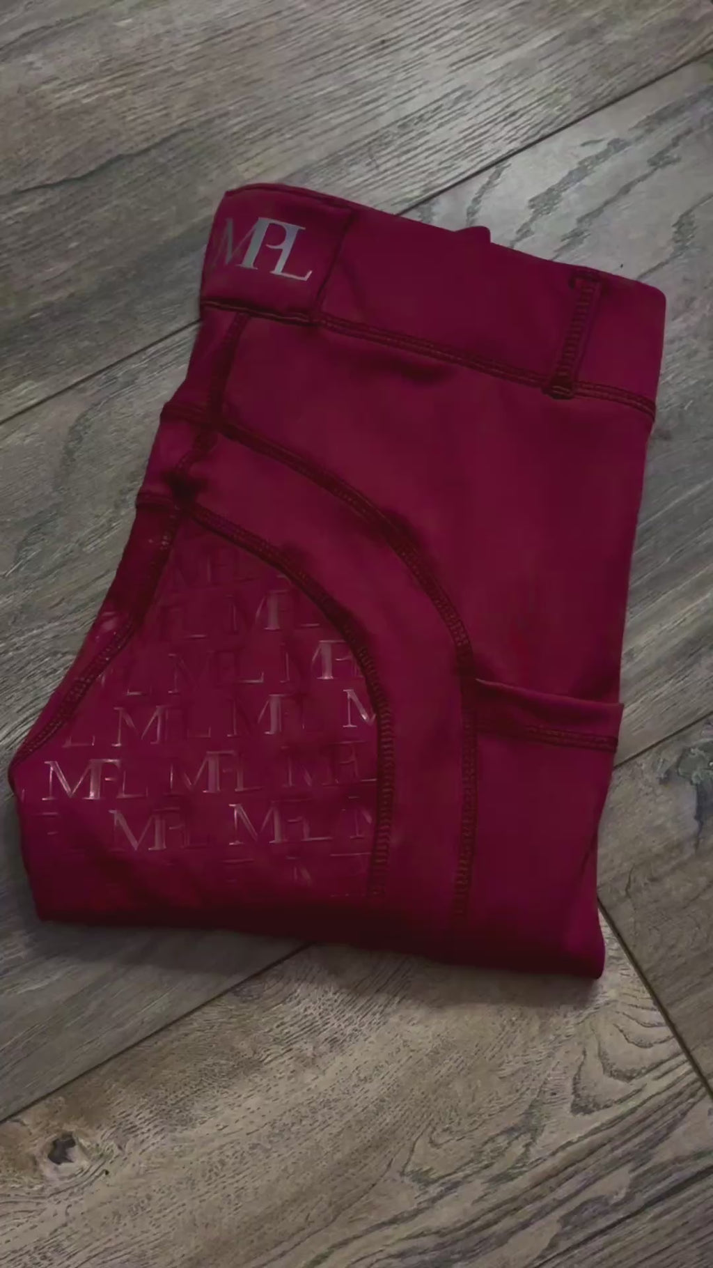 LIMITED EDITION Crimson All-in-one Riding Leggings