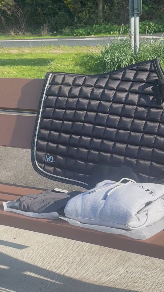 MPL’s Satin Luxe ONYX Saddle pads
